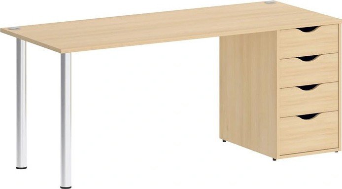 

Стол Riva Home Office VR.SP-3-178.4 Silver (акация лорка)