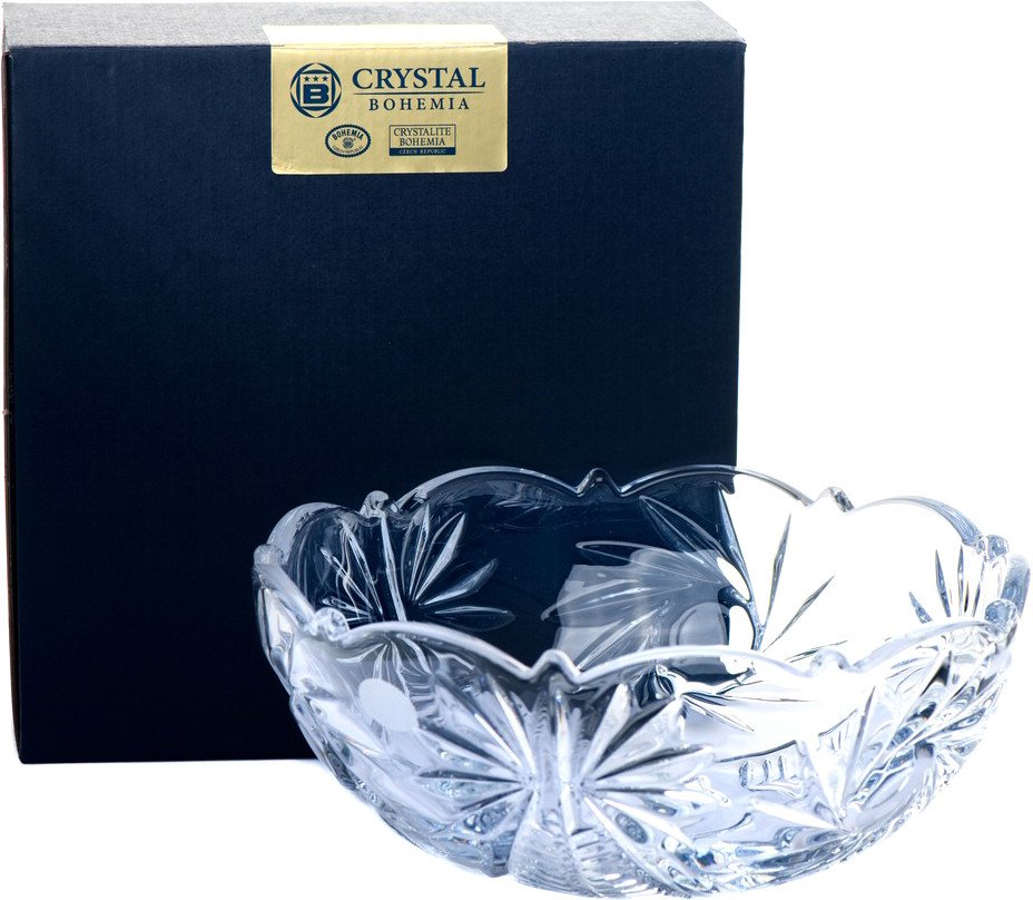 

Салатник Bohemia Crystalite Nova Old Pinwheel 9K7/69001/0/99030/220-169