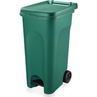 Контейнер для мусора Эльфпласт EP628 (80 л, зеленый)