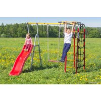 Игровой комплекс Romana Богатырь R.103.07.04+ 1.Д-26.00 (качели фанера)