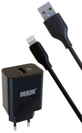 

Сетевое зарядное MRM-Power MR30i Lightning (черный)
