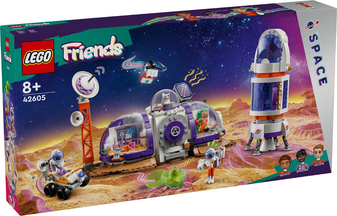 

Конструктор LEGO Friends 42605 Марсианская космическая база и ракета