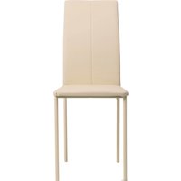 Стул Listvig Слим (кремовый экокожа/кремовый)