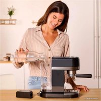 Рожковая кофеварка Solac Taste Slim Black