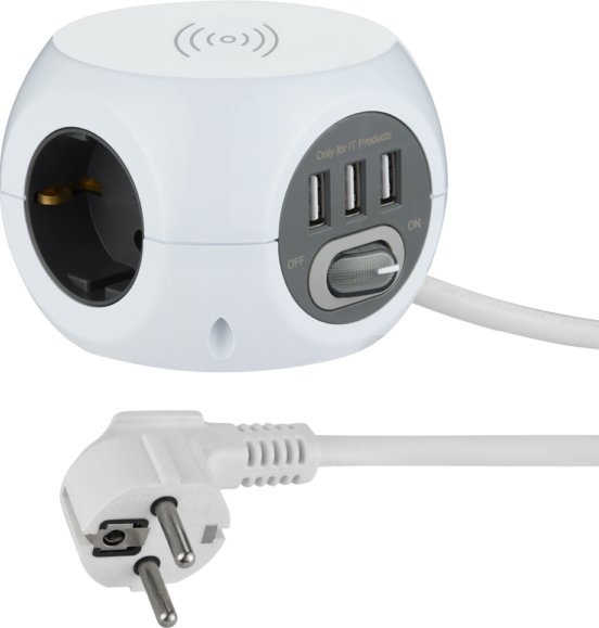 

Сетевой фильтр Electraline 62079 (1.5 м, черный)