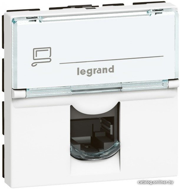 

Розетка компьютерная Legrand Mosaic 076565