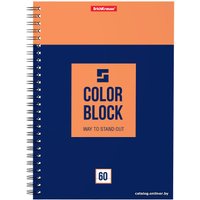 Набор тетрадей Erich Krause Color Block 60 л клетка 060250160-49680 (5 шт)