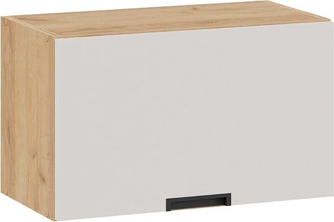 

Шкаф навесной Трия Гренада 1В6Г с одной откидной дверью (дуб крафт золотой/холст мокко)