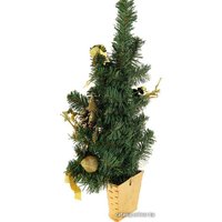 Елочка подвесная Сима-ленд Золотистый декор (зеленый/золотой) [705179]