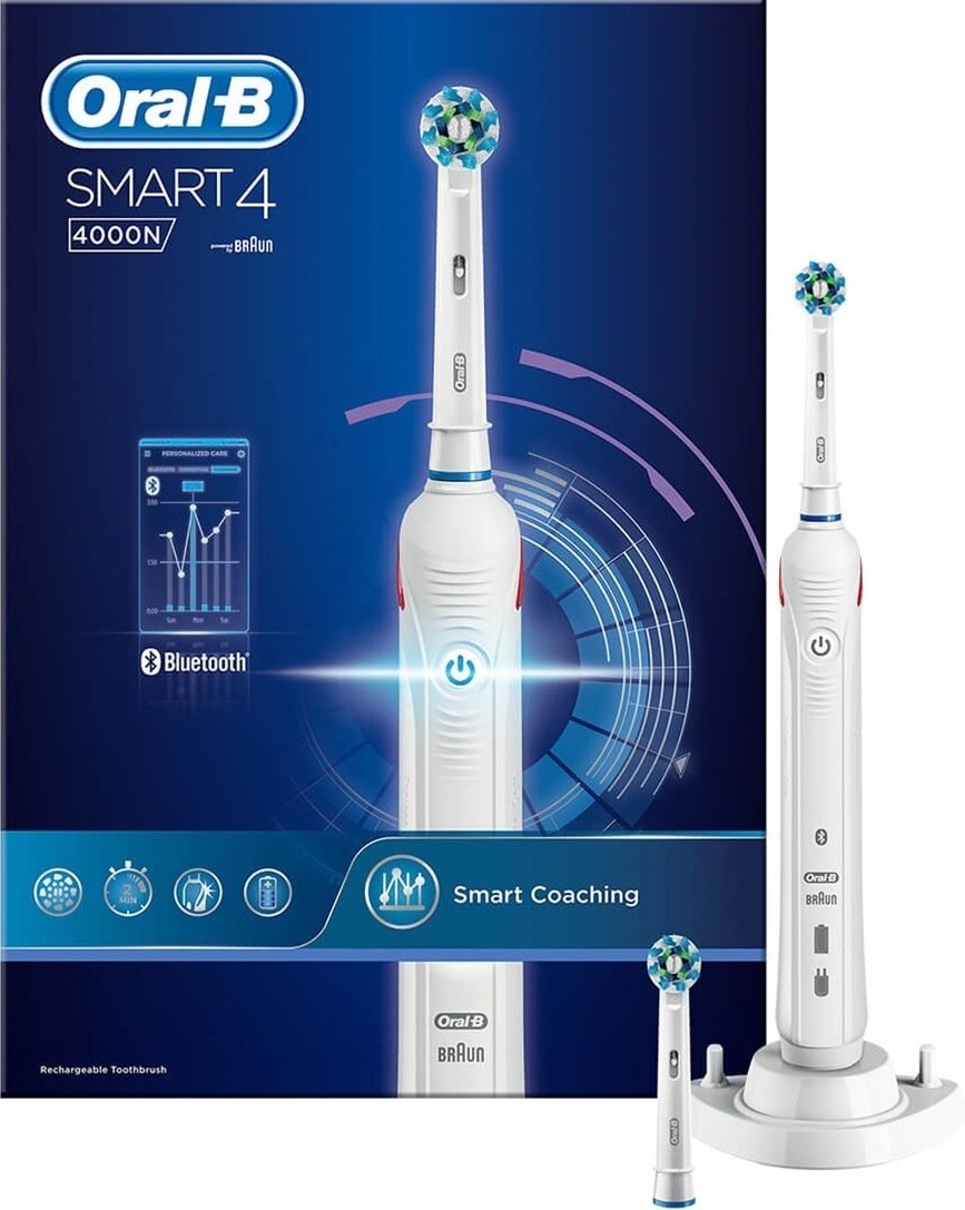 

Электрическая зубная щетка Oral-B Smart 4 4000N (D601.524.3)