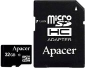 microSDHC (Class 10) 32GB + адаптер (AP32GMCSH10-R)