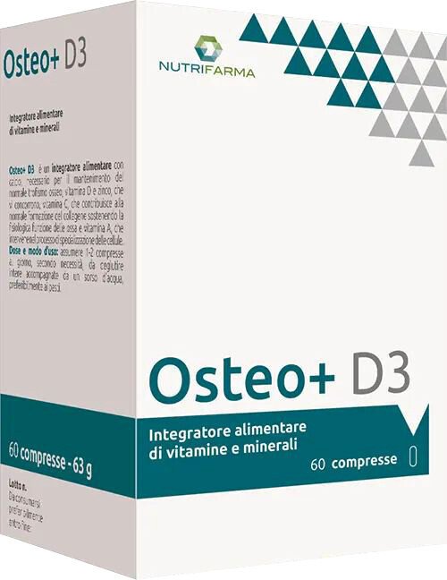 Комплекс Nutrifarma Osteo+D3 (60 капсул)
