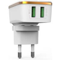 Сетевое зарядное LDNIO A2204 microUSB (белый)