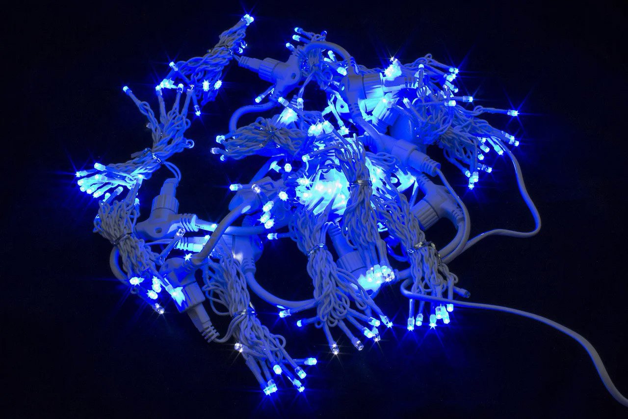 

Световой дождь IQLED Плей-лайт LED фиксированная IP65 2x9 м