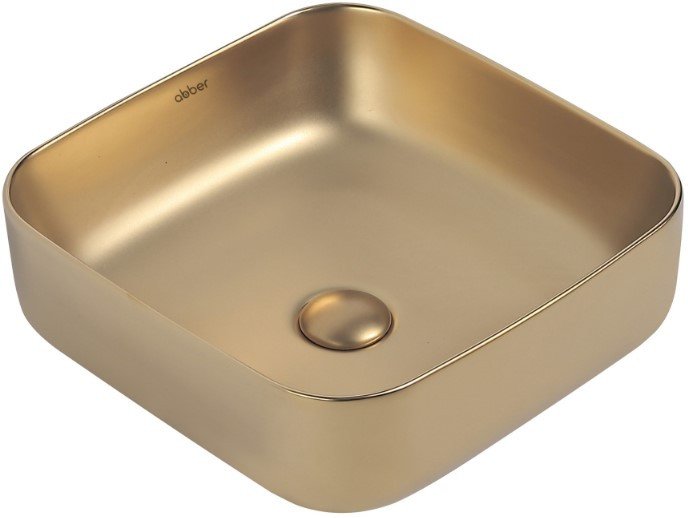 

Умывальник Abber Rechteck AC2211MMG (золото матовый)