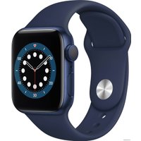 Умные часы Apple Watch Series 6 40 мм (алюминий синий/темный ультрамарин)