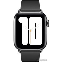Ремешок Apple с современной пряжкой 40 мм (черный, размер M) MWRG2
