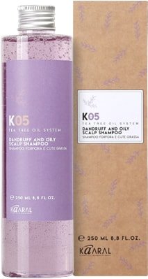 

Шампунь Kaaral для жирной кожи головы Dundruff and Dry Scalp 250 мл