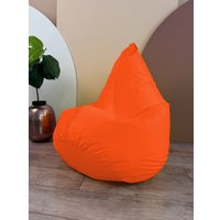 Кресло-мешок Flagman Груша Софт 130x85 XXL GXL.1-10 (оранжевый)