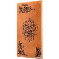 Шашки/нарды Фабрика нард Лев BL402 (красное дерево)