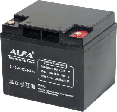

Аккумулятор для ИБП ALFA SL12-44 (12V-44Ah)