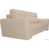 Диван Лига диванов Амстердам 105043 (экокожа, бежевый)