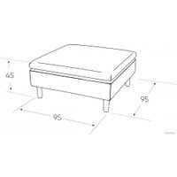 Пуфик Mio Tesoro Линту Lintu Pufa (Prince Camel)