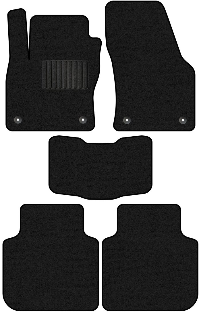 

Комплект ковриков для авто Alicosta Skoda Kodiaq I (suv) 2016 - Н.В. (ворс)