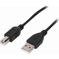Кабель Sonnen USB Type-A - USB Type-B 513128 (1.5 м, черный)