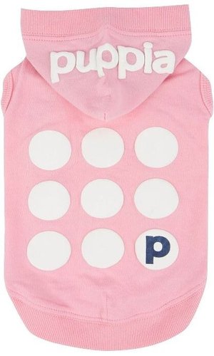 Футболка Puppia Emmy с капюшоном PARA-TS1509-PK-L (розовый)