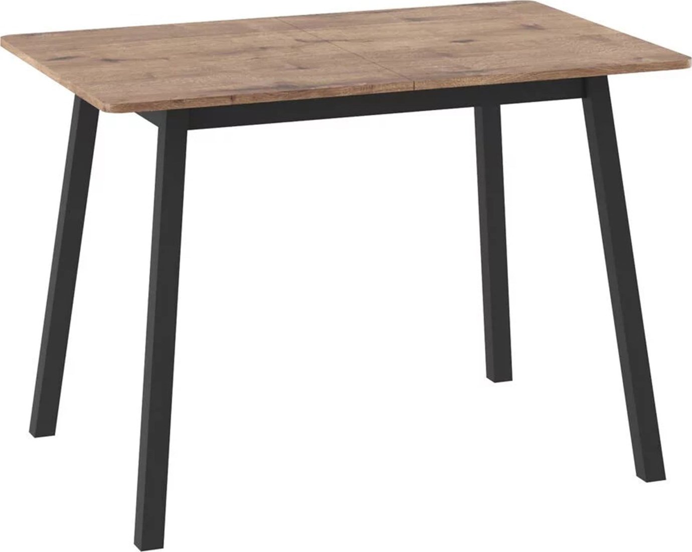 

Кухонный стол Мамадома Tirk radial-110 раздвижной 110-142х70 (дуб веллингтон/черный)