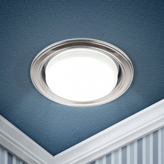 

Точечный светильник ЭРА KL35 SN/CH Б0017632 (сатин никель/хром)