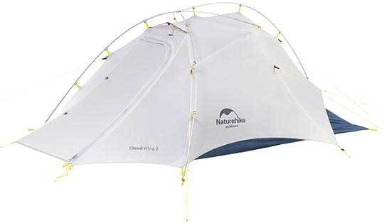 

Треккинговая палатка Naturehike Cloud Up 2 NH19ZP083 (15D, серый)