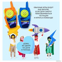 Рация игрушечная Bondibon Технический прогресс Науки с Буки ВВ5461 (оранжевый/синий)