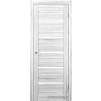 Межкомнатная дверь Юркас Stark ST1 ДО 60x200 (сонома светлый, стекло мателюкс матовое)