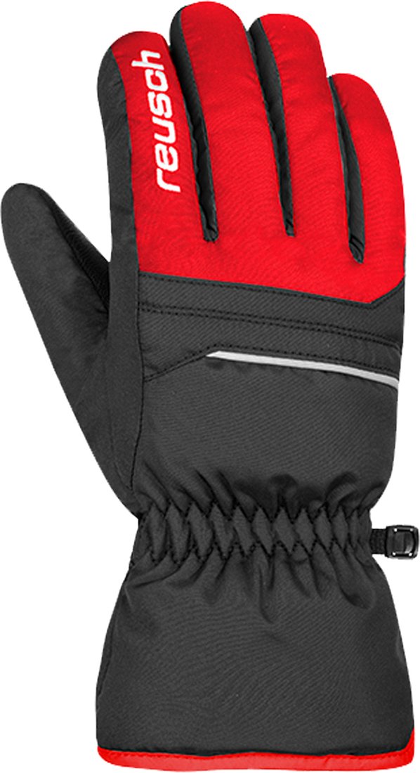 

Горнолыжные перчатки Reusch Alan Junior 6361115-7705 (р-р 3.5, Black/Fire Red)