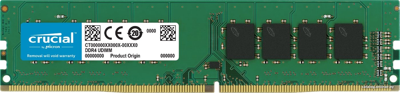 Оперативная память Crucial 32GB DDR4 PC4-25600 CT32G4DFD832A