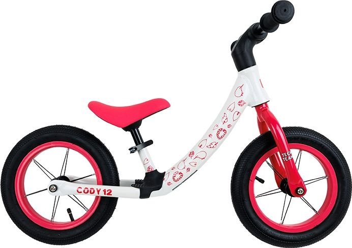 Беговел Tech Team Cody 2025 (белый/розовый)