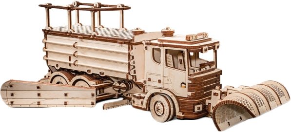

3Д-пазл Eco-Wood-Art Снегоуборочная машина