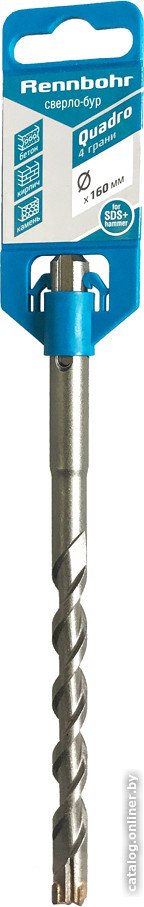 Бур Rennbohr Quadro SDS+ 511616