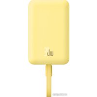 Внешний аккумулятор Baseus Magnetic Fast Charge Power Bank Type-C Edition 30W 10000mAh (желтый)