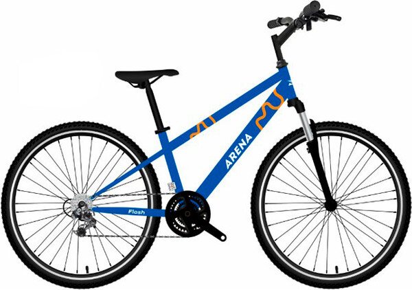 

Велосипед Arena Flash 24 р.12 2026 (синий, разобранный)