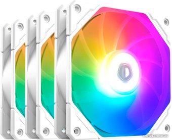 Комплект вентиляторов для корпуса ID-Cooling TF-12025-PRO-ARGB Trio White