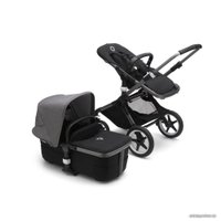 Универсальная коляска Bugaboo Fox 3 (2 в 1, graphite midnight black/grey melange)