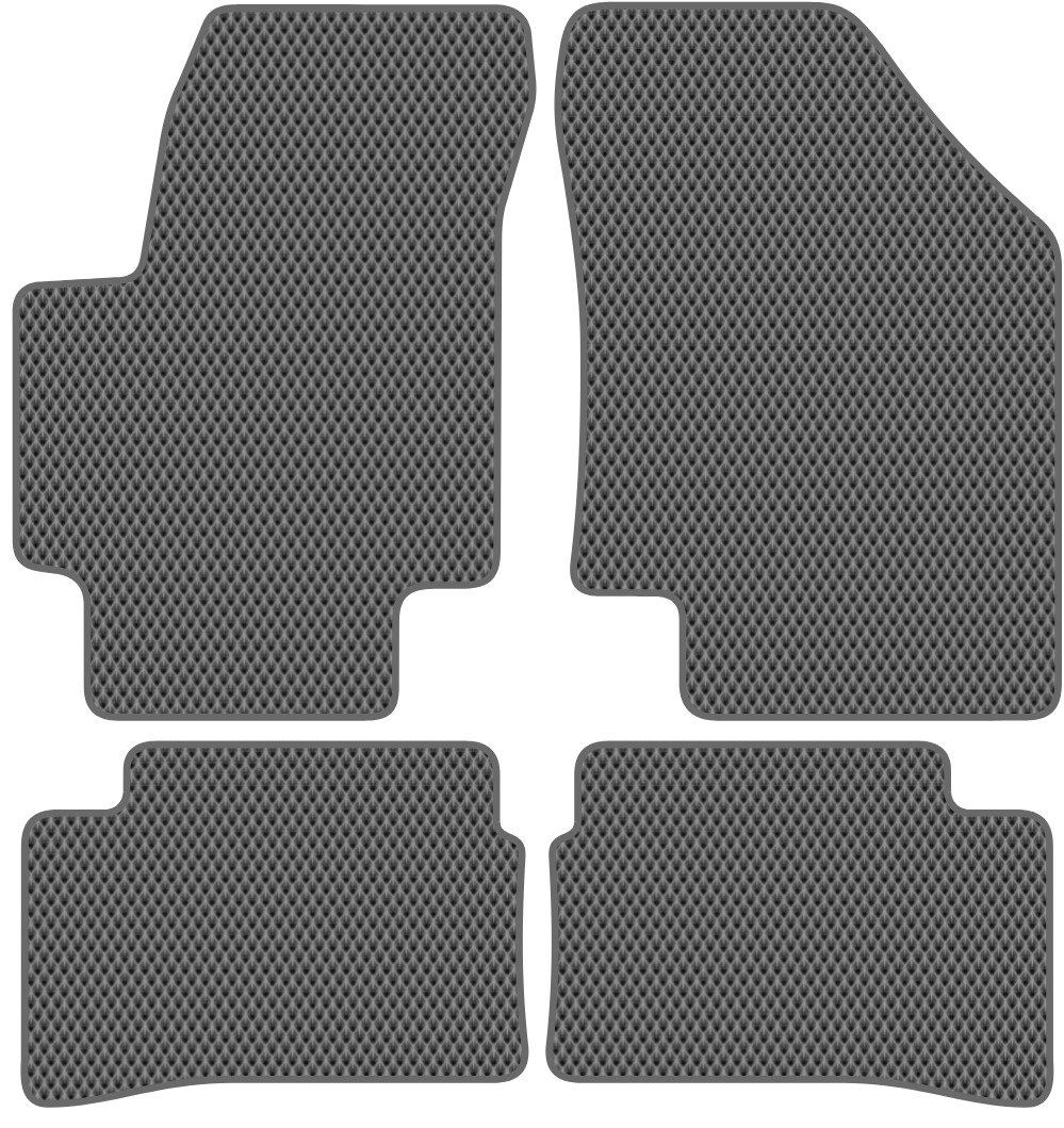 

Комплект ковриков для авто Alicosta Hyundai Verna (седан / MC) 2006 - 2009 (серый, ромб)