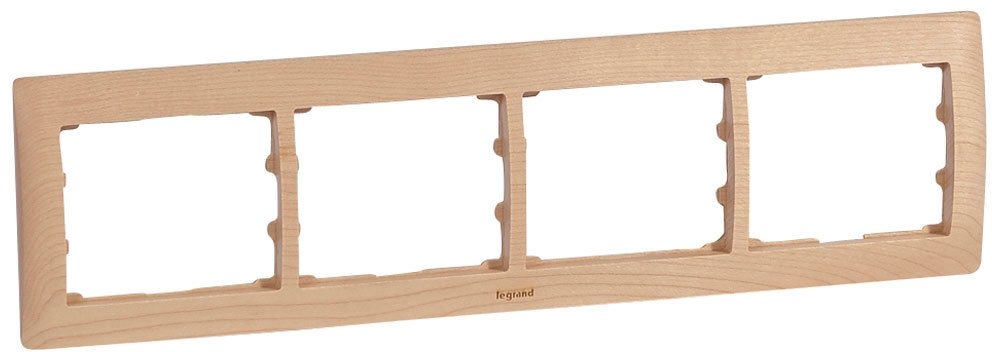 

Рамка Legrand Galea Life 771964 Maple