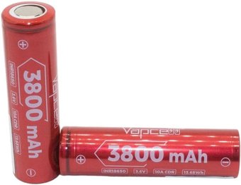 Аккумулятор Vapcell 18650 3800mAh INR18650/38F 1шт