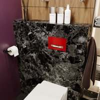 Инсталляция для унитаза Lavinia Boho Relfix 5 в 1 77020055 (красный стекло)