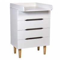 Детский комод Polini Kids Simple 3602 0002751.163 (белый/дуб каменный)