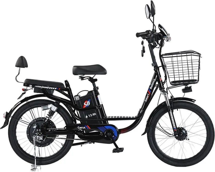 Электровелосипед Smart Balance Corsa lite 2025 (черный, разобранный)